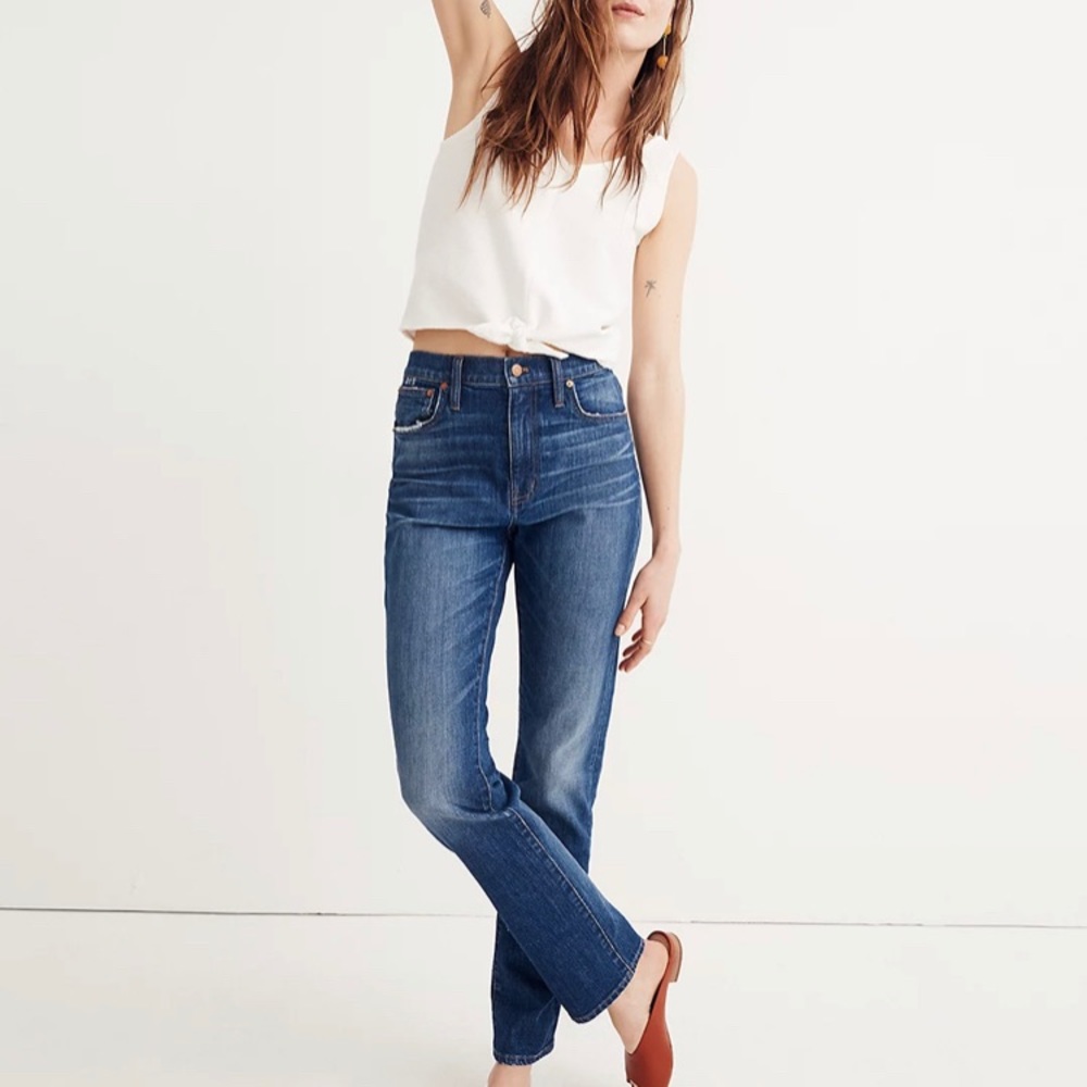 Madewell High-rise Slim Boyjean